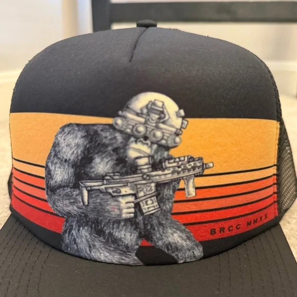 Black Rifle Coffee Trucker Hat - Picture 8 of 10